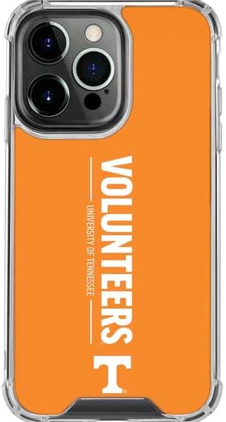 Skinit Clear Phone Case Compatible with iPhone 16 Pro Max - Officially Licensed University of Tennessee Orange Jersey Design