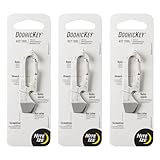Nite Ize DoohicKey Key Tool - Stainless - 3 Count (3 Pack)