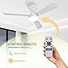 Imagen de Ventilador de Techo Silencioso con Luz LED 30W