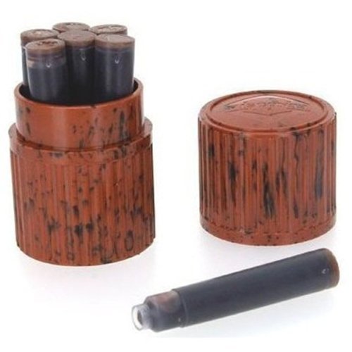 Visconti Brown Ink Cartridges Refill