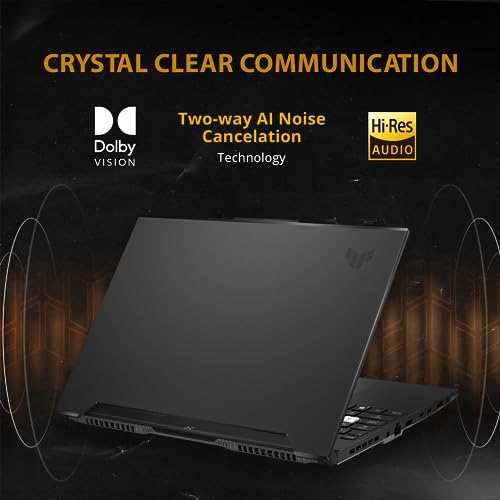 TUF F15 15,6" WQHD 144Hz Gaming Laptop, Intel i7-12650H, grafica NVIDIA GeForce RTX 3050, 64GB DDR5, 2TB SSD, tastiera retroilluminata, Wi-Fi 6, Win 11, nero, set di docking station da 256 GB - Notebook - Immagine 7