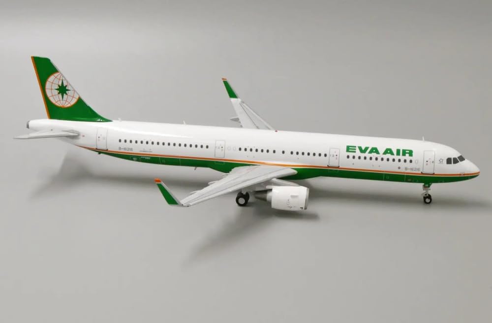 Limox JC Wings Airbus A321-200 Eva Air B-16216 1:200 Modellino di aereo