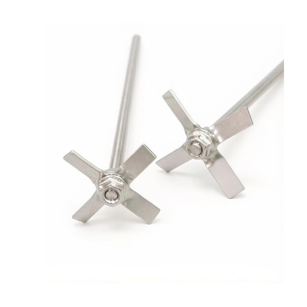 Pala lama croce con asta agitatore inox 40-120mm 1 pezzo