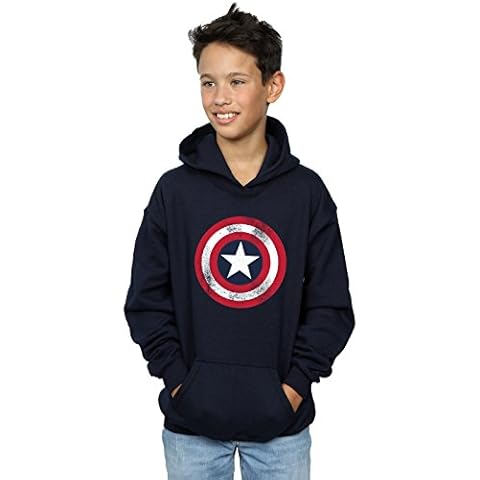 Marvel Boys Captain America Shield Hoodie Cover