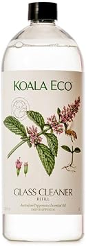 Koala Eco Glass Cleaner - with Australian Peppermint Essential Oil - 34 oz