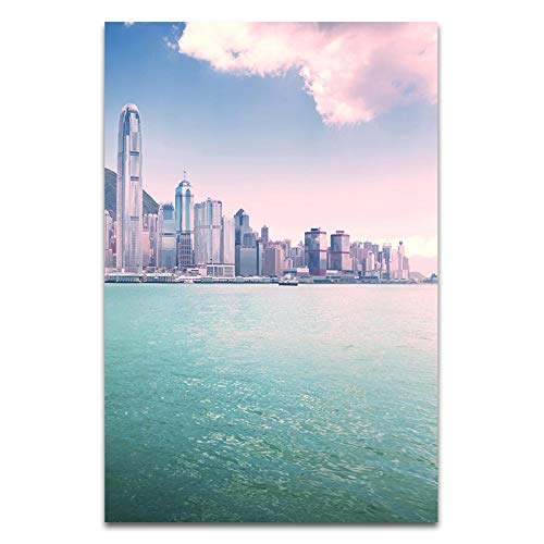 Affiches et Impressions Toile de Mer 70x100cm Triptyque Minimaliste
