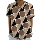 ZQTRYJJI Book of The Month Club Subscription Gift,Work Out Shirt Long Sleeve Women's Summer Doll Neck Top Small and Geometric Short Sleeve (Coffee #1, XL)