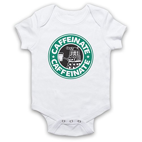 Body bébé Dalek parodie vêtement humour coton pour nuits calmes