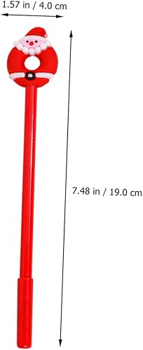 Miniatura 5 de 6 unids pluma de gel de Navidad bolígrafos de escritura bolígrafos de papelería bolígrafos de Navidad bolígrafos de Navidad bolígrafos estudiantes