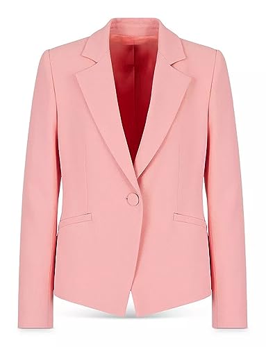 Blazer femme travail veste costume confortable sans pli un bouton