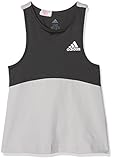 Yg Wow Tank (Cf7189) adidas Yg Wow Tank Camisa de Golf, Niñas, Gris (Gridos/Carbon), 164 (13/14 años)