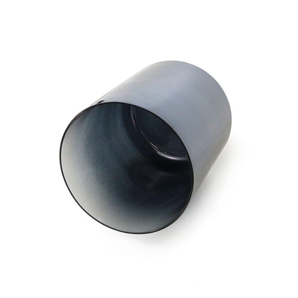 8 Inch Black Plating Alchemy Crystal Singing Bowl, Chakra Bowl Sound Bowl, Gift For Yoga Meditation & Sound Healing, With Free Acrylic Striker & O-ring(G Note)