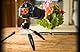 Manfrotto MTPIXIEVO-BK, PIXI EVO 2-teiliges Ministativ für spiegellose Kameras, kompakte Systemkameras, DSLR, Video, kompakte Größe, Aluminium