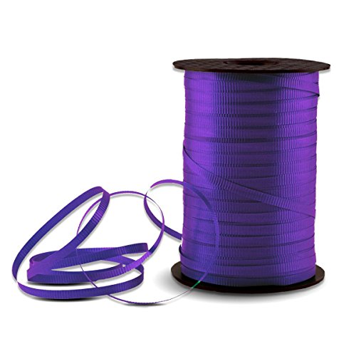Loftus International Curling Ribbon, Purple, 500 yd
