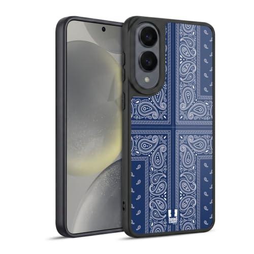 Coque Samsung S25 Edge Croix Bleue Bandana Head Case Designs
