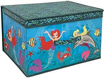 COUNTRY CLUB Kids Storage Boxes - Bedroom/Toys/Games/Clothes - Ideal for computer games/toys/books (Rainbow Unicorn)