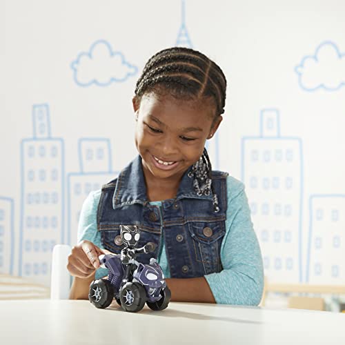 Spidey And His Amazing Friends Hasbro Marvel Black Panther Action Figure And Panther Patroller Vehicle, For Kids Ages 3 And Up #TOP4