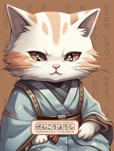 Genkou Youshi, Composition Notebook for Japanese Writing: Japanese writing Practice Notebook, Nihon go Exercise for Kids, Student, Beginner, 0.5-inch grid, big enough for writing image 2