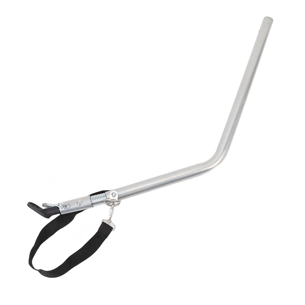 Fahrradanhänger-Zugstange, Fahrrad-Lastenanhänger-Zugstange, Stahl-Zugarm, Ersatzteil, 74 cm, mit Sicherheitsgurt