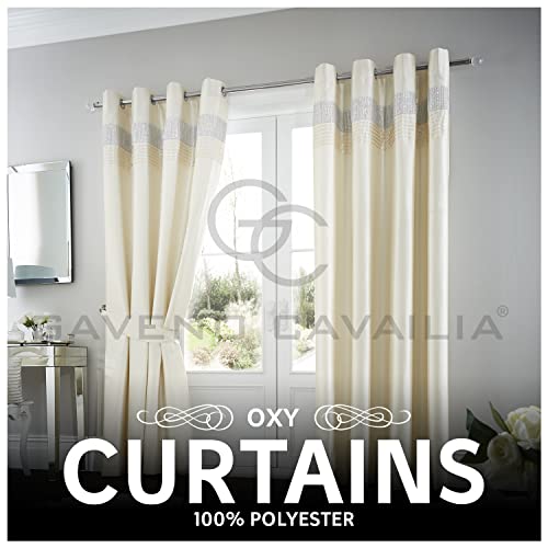Gaveno Cavailia Crema, cortina de alta calidad en formato 66"x90" 6