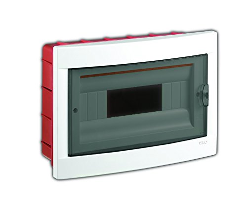 Instalación de distribución/copia de seguridad caja/caja de distribución en 2,4, 6,8, 12,16, 24,36 módulos, 1,2,3-filas con cabezal + PE/N sin Cover