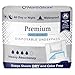 NorthShore Premium Blue Disposable Underpads (Chux), Large Size 23 x 36, Pk/25