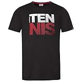 HEAD Kinder Club Chris T-Shirt JR, schwarz (black), 152