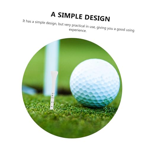 Tees de golf Healvian en bois pour entraînement et parcours au practice - 3