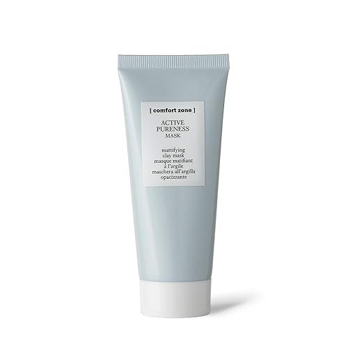 Miniatura 4 de [ Comfort Zone ] Máscara de pureza activa, máscara facial de arcilla matificante, absorbe y minimiza la apariencia de los poros, 2.02 onzas líquidas