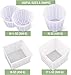 Country Trading Co. Cheesemaking Molds Set of 5 - Ricotta Cheese Draining Baskets for Home Cheese making Made in Italy