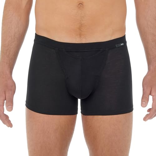 HOM Herren Boxer Confort HO1 Tencel Soft Boxershorts, Noir, L