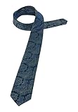 reine Seide eterna Herren gemusterte Krawatte blau/grün One Size_H