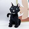 12” Black Cat Plush, Cat Monster Stuffed Animal Pillow Doll Toy, Black Cat Plushies Gift for Fans Kids Girlfriend Birthday Christmas Mother's Day #1