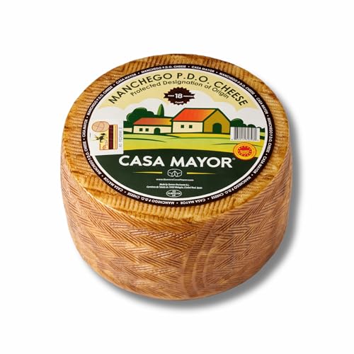 Manchego Cheese Gran Reserva D.O.P – 18 Months Aged Whole