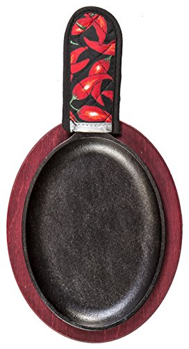 Image of Lodge LFSR3 Cast Iron Fajita Set, Pre-Seasoned