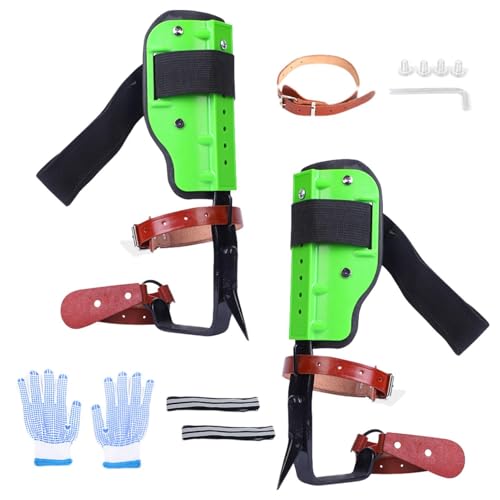 ajustables para escalada de árboles, herramienta antideslizante para actividades al aire libre | Equipo de escalada de árboles seguro y cómodo para caza y observación de animales salvajes