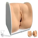 DRXRD IUD Training Model Female Gynecological Manikin Model Female Genitals Anatomy Model with Accurate Anatomy Structure Suitable for Intuitive Teaching & Practical Operation