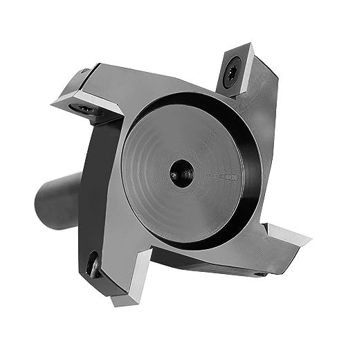 Image of SpeTool Spoilboard Surfacing Router Bit, 1 /2 inch Shank 2.5 inch Diameter, 4-Wings Planing bit for Wood Slab Flattening
