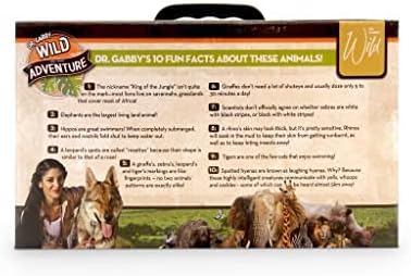 Miniatura 7 de Dr. Gabby Wild - Juego de animales de safari (14 piezas)
