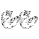 Cómodo uso diario: diseñados para uso general, estos anillos de para mujer cuentan con un diseño de anillodeajuste cómodo que se adapta perfectamente a cualquier tamaño de dedo, lo que mejora la facilidad de uso y mantiene el estilo durante las actividades diarias o eventos especiales.