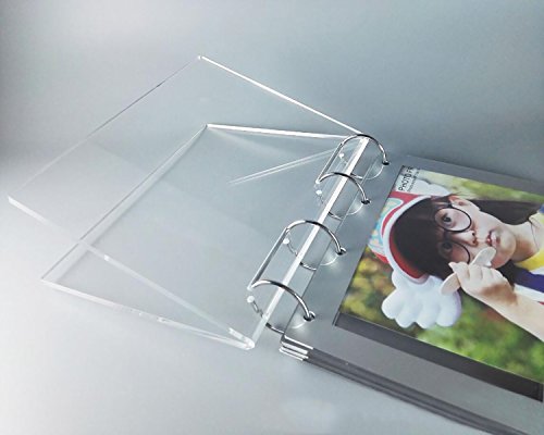 Clear Slant Back Acrylic Sign Holder,Desktop Display Holder Horizontal Stand Menu Holders,Pvc Photo Clip Flip Display 7 Pages-14 Sides Desk Calendar Album("V"-4X6") #TOP5