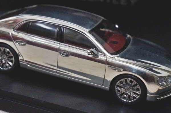 ベントレー Flying Spur W12 1/43 ミニカー フライングスパー メッキ京