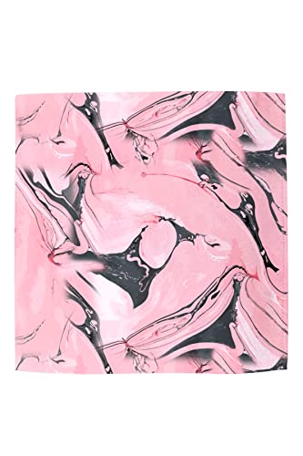 Image of BLACKSMITH Jacquard Microfiber Neckwear Ascot and Matching Pocket Square Set for Men