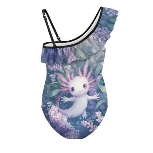 Image of Yzaoxia Girls Swimsuits One Piece Bathing Suit Sleeveless Gymnastics Swimwear for Kids 3-14Y