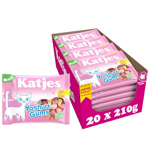 Katjes Yoghurt Gums Vorratspack Vegetarisch Halal 20 x 210g
