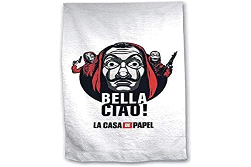 Import Serviette Bella Ciao! La Maison en Papier Microfibre Taille Unique