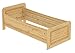 Produktbild Erst-Holz® Seniorenbett extra hoch 90x200 Einzelbett Holzbett Gästebett Massivholz Kiefer Bett 60.42-09 oR