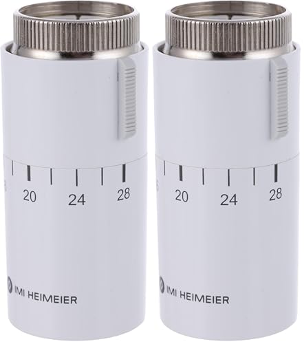 IMI Heimeier Kopf 7500-00.500 weiß, 6-28°C Thermostatkopf, Weiß RAL 9016