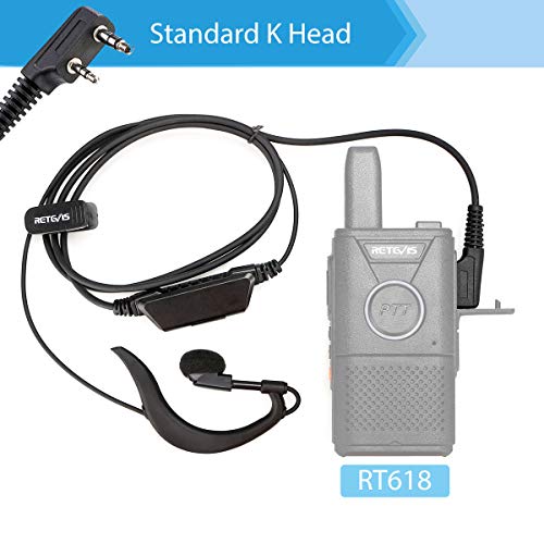 Retevis EEK006 RT618 Walkie Talkie Auricolare