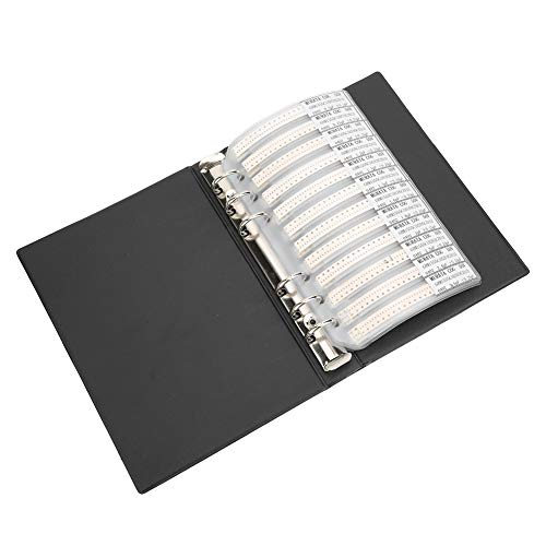 Kit de Condensateur Échantillon 0402 Noir 80 Valeurs pour Composants Électroniques